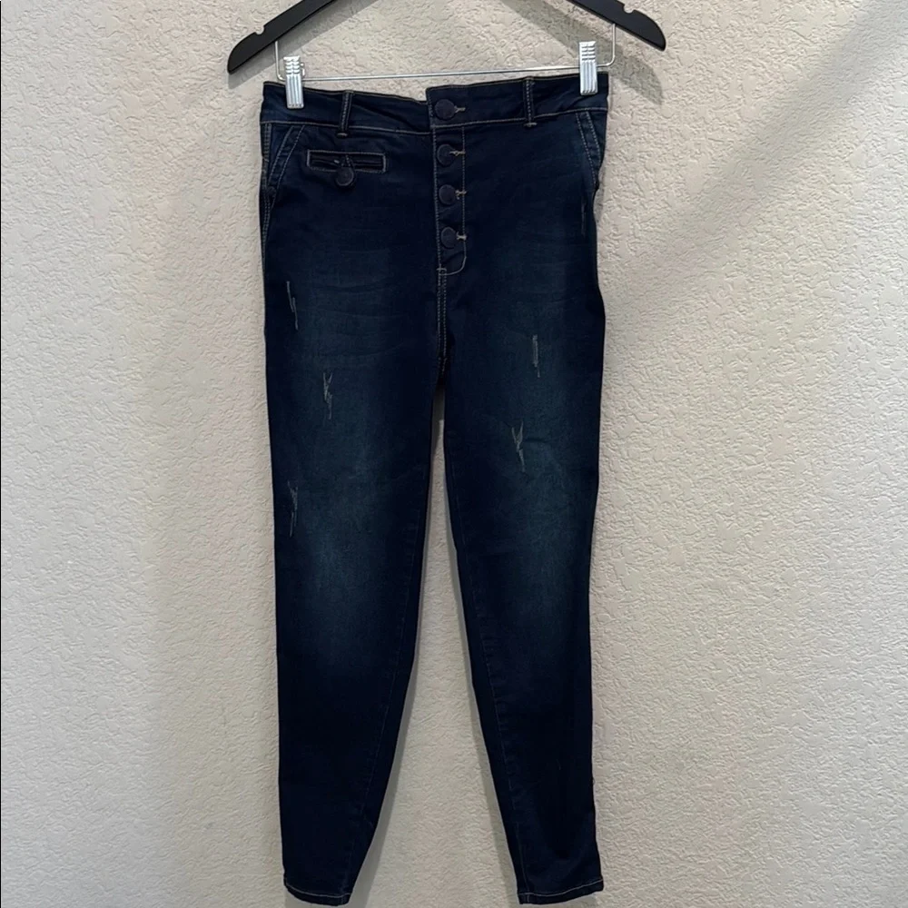 Dark Blue High-Waisted Jeans size 28 NWT